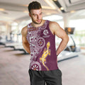 Manly Warringah Sea Eagles NAIDOC Week 2026 Men Tank Top Aboriginal Lizard Dot Painting - 50 Years of Deadly