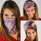 Manly Warringah Sea Eagles NAIDOC Week 2026 Neck Gaiter Aboriginal Lizard Dot Painting - 50 Years of Deadly