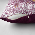 Manly Warringah Sea Eagles NAIDOC Week 2026 Pillow Cover Aboriginal Lizard Dot Painting - 50 Years of Deadly