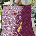 Manly Warringah Sea Eagles NAIDOC Week 2026 Quilt Aboriginal Lizard Dot Painting - 50 Years of Deadly