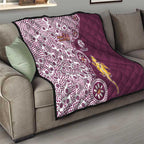 Manly Warringah Sea Eagles NAIDOC Week 2026 Quilt Aboriginal Lizard Dot Painting - 50 Years of Deadly