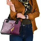 Manly Warringah Sea Eagles NAIDOC Week 2026 Shoulder Handbag Aboriginal Lizard Dot Painting - 50 Years of Deadly