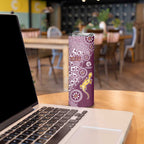 Manly Warringah Sea Eagles NAIDOC Week 2026 Skinny Tumbler Aboriginal Lizard Dot Painting - 50 Years of Deadly