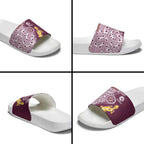 Manly Warringah Sea Eagles NAIDOC Week 2026 Slide Sandals Aboriginal Lizard Dot Painting - 50 Years of Deadly