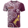 Manly Warringah Sea Eagles NAIDOC Week 2026 T Shirt Aboriginal Lizard Dot Painting - 50 Years of Deadly