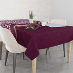 Manly Warringah Sea Eagles NAIDOC Week 2026 Tablecloth Aboriginal Lizard Dot Painting - 50 Years of Deadly