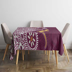 Manly Warringah Sea Eagles NAIDOC Week 2026 Tablecloth Aboriginal Lizard Dot Painting - 50 Years of Deadly
