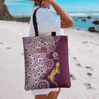 Manly Warringah Sea Eagles NAIDOC Week 2026 Tote Bag Aboriginal Lizard Dot Painting - 50 Years of Deadly