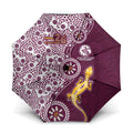 Manly Warringah Sea Eagles NAIDOC Week 2026 Umbrella Aboriginal Lizard Dot Painting - 50 Years of Deadly