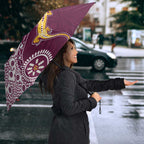 Manly Warringah Sea Eagles NAIDOC Week 2026 Umbrella Aboriginal Lizard Dot Painting - 50 Years of Deadly