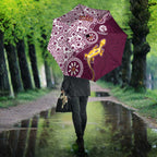 Manly Warringah Sea Eagles NAIDOC Week 2026 Umbrella Aboriginal Lizard Dot Painting - 50 Years of Deadly