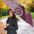 Manly Warringah Sea Eagles NAIDOC Week 2026 Umbrella Aboriginal Lizard Dot Painting - 50 Years of Deadly