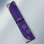 Melbourne Storm NAIDOC Week 2026 Auto Sun Shade Aboriginal Lizard Dot Painting - 50 Years of Deadly