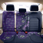 Melbourne Storm NAIDOC Week 2026 Back Car Seat Cover Aboriginal Lizard Dot Painting - 50 Years of Deadly