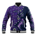 Melbourne Storm NAIDOC Week 2026 Baseball Jacket Aboriginal Lizard Dot Painting - 50 Years of Deadly