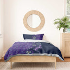 Melbourne Storm NAIDOC Week 2026 Bedding Set Aboriginal Lizard Dot Painting - 50 Years of Deadly