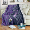 Melbourne Storm NAIDOC Week 2026 Blanket Aboriginal Lizard Dot Painting - 50 Years of Deadly