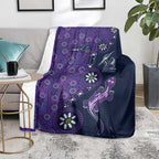 Melbourne Storm NAIDOC Week 2026 Blanket Aboriginal Lizard Dot Painting - 50 Years of Deadly