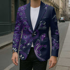 Melbourne Storm NAIDOC Week 2026 Blazer Aboriginal Lizard Dot Painting - 50 Years of Deadly