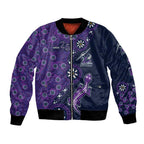 Melbourne Storm NAIDOC Week 2026 Bomber Jacket Aboriginal Lizard Dot Painting - 50 Years of Deadly