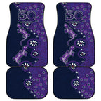Melbourne Storm NAIDOC Week 2026 Car Mats Aboriginal Lizard Dot Painting - 50 Years of Deadly
