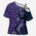 Melbourne Storm NAIDOC Week 2026 Cross Shoulder Shirt Aboriginal Lizard Dot Painting - 50 Years of Deadly