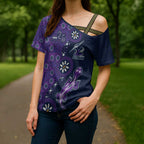 Melbourne Storm NAIDOC Week 2026 Cross Shoulder Shirt Aboriginal Lizard Dot Painting - 50 Years of Deadly