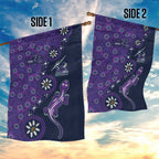 Melbourne Storm NAIDOC Week 2026 Garden Flag Aboriginal Lizard Dot Painting - 50 Years of Deadly