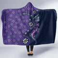 Melbourne Storm NAIDOC Week 2026 Hooded Blanket Aboriginal Lizard Dot Painting - 50 Years of Deadly