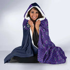 Melbourne Storm NAIDOC Week 2026 Hooded Blanket Aboriginal Lizard Dot Painting - 50 Years of Deadly