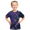 Melbourne Storm NAIDOC Week 2026 Kid T Shirt Aboriginal Lizard Dot Painting - 50 Years of Deadly