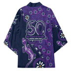 Melbourne Storm NAIDOC Week 2026 Kimono Aboriginal Lizard Dot Painting - 50 Years of Deadly