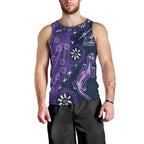 Melbourne Storm NAIDOC Week 2026 Men Tank Top Aboriginal Lizard Dot Painting - 50 Years of Deadly