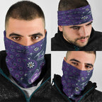 Melbourne Storm NAIDOC Week 2026 Neck Gaiter Aboriginal Lizard Dot Painting - 50 Years of Deadly