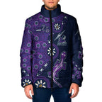 Melbourne Storm NAIDOC Week 2026 Padded Jacket Aboriginal Lizard Dot Painting - 50 Years of Deadly