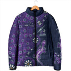 Melbourne Storm NAIDOC Week 2026 Padded Jacket Aboriginal Lizard Dot Painting - 50 Years of Deadly