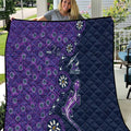 Melbourne Storm NAIDOC Week 2026 Quilt Aboriginal Lizard Dot Painting - 50 Years of Deadly