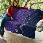 Melbourne Storm NAIDOC Week 2026 Quilt Aboriginal Lizard Dot Painting - 50 Years of Deadly