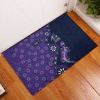 Melbourne Storm NAIDOC Week 2026 Rubber Doormat Aboriginal Lizard Dot Painting - 50 Years of Deadly