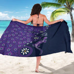Melbourne Storm NAIDOC Week 2026 Sarong Aboriginal Lizard Dot Painting - 50 Years of Deadly