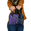 Melbourne Storm NAIDOC Week 2026 Shoulder Handbag Aboriginal Lizard Dot Painting - 50 Years of Deadly