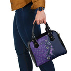 Melbourne Storm NAIDOC Week 2026 Shoulder Handbag Aboriginal Lizard Dot Painting - 50 Years of Deadly