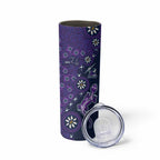 Melbourne Storm NAIDOC Week 2026 Skinny Tumbler Aboriginal Lizard Dot Painting - 50 Years of Deadly