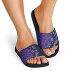 Melbourne Storm NAIDOC Week 2026 Slide Sandals Aboriginal Lizard Dot Painting - 50 Years of Deadly
