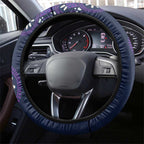 Melbourne Storm NAIDOC Week 2026 Steering Wheel Cover Aboriginal Lizard Dot Painting - 50 Years of Deadly