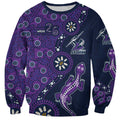 Melbourne Storm NAIDOC Week 2026 Sweatshirt Aboriginal Lizard Dot Painting - 50 Years of Deadly