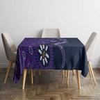 Melbourne Storm NAIDOC Week 2026 Tablecloth Aboriginal Lizard Dot Painting - 50 Years of Deadly