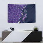 Melbourne Storm NAIDOC Week 2026 Tapestry Aboriginal Lizard Dot Painting - 50 Years of Deadly