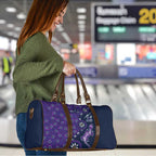 Melbourne Storm NAIDOC Week 2026 Travel Bag Aboriginal Lizard Dot Painting - 50 Years of Deadly