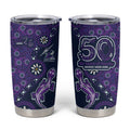 Melbourne Storm NAIDOC Week 2026 Tumbler Cup Aboriginal Lizard Dot Painting - 50 Years of Deadly